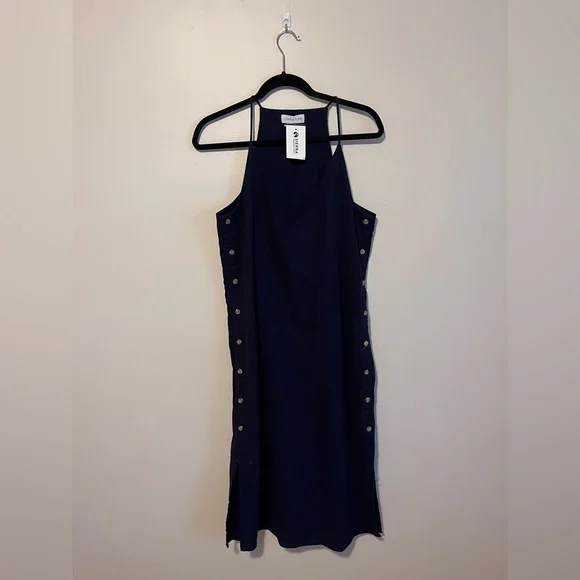 chinese dress ladies Long Sleeve Blue Linen Dress 2590 – Xiaolizi